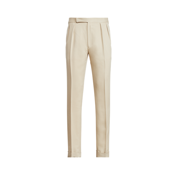 Pantalon Gregory en gabardine de soie
