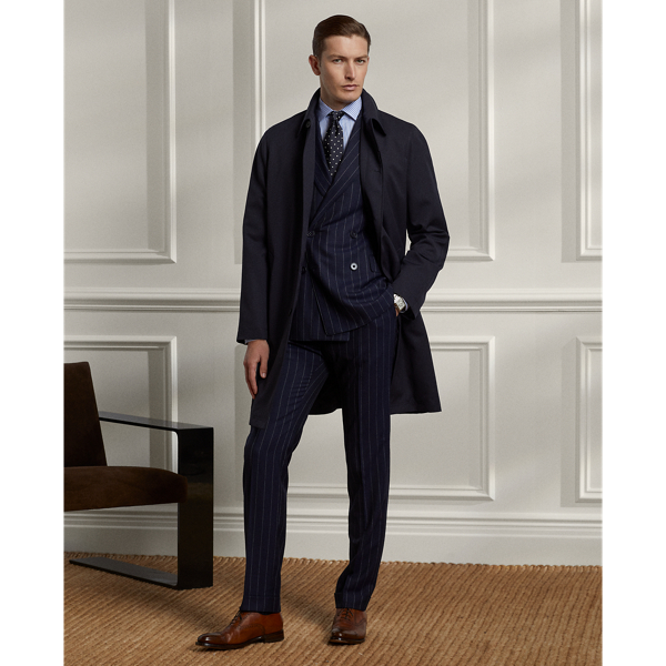 Cappotto balmacaan idrorepellente Ralph Lauren Uomo Abbigliamento Cappotti e giubbotti Soprabiti Cappotti 