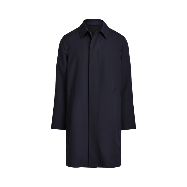 Trench balmacaan hydrofuge rangeable