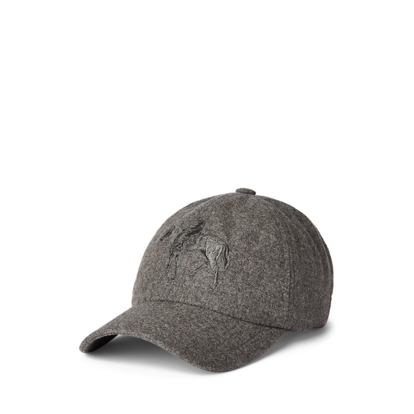 Casquette de baseball flanelle de laine
