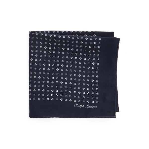 Carré en soie imprimée