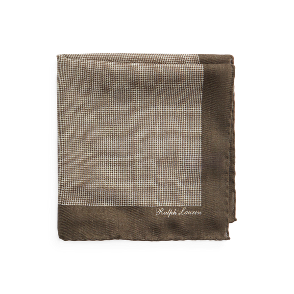 Pochette à chevrons en laine