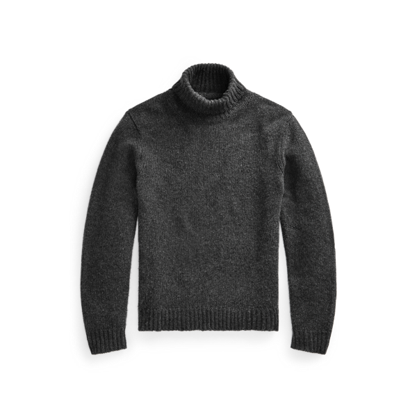 Pull à col roulé en cachemire