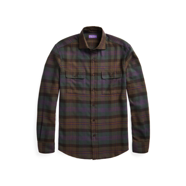 Chemise écossaise en flanelle