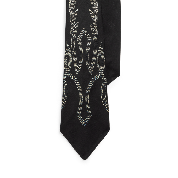 Cravate bottes western vintage