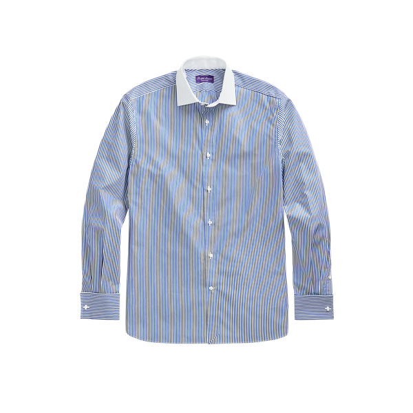 Bengal-Stripe French Cuff Shirt
