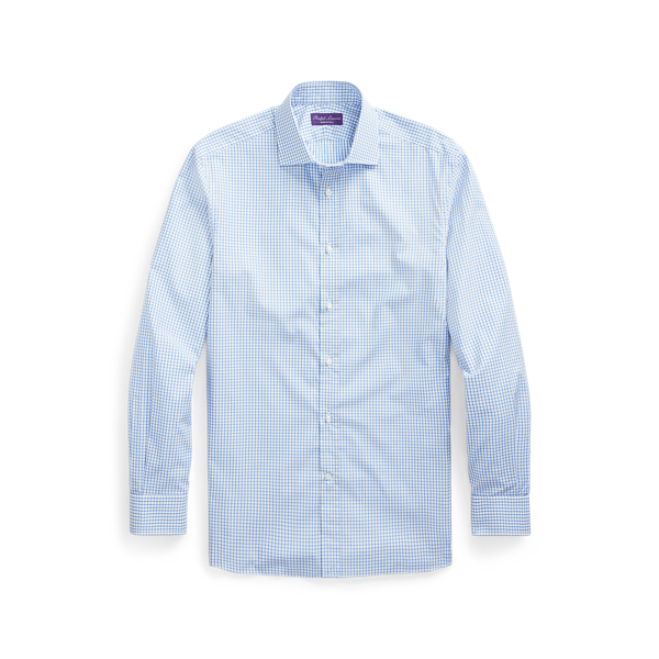 Chemise tattersall en sergé