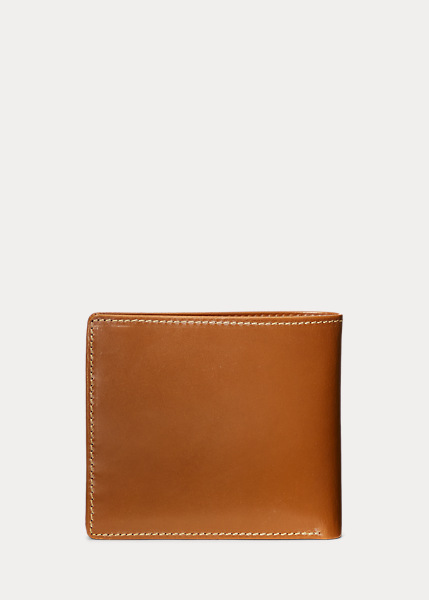 Saddle Leather Billfold Wallet