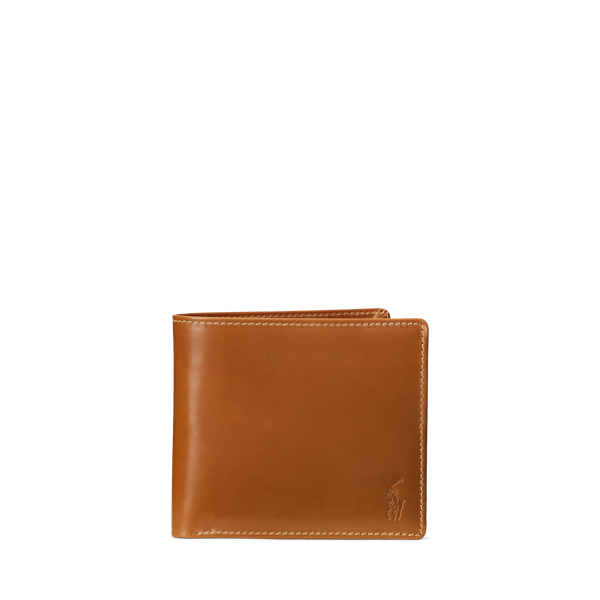 Portefeuille en cuir de selle