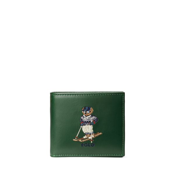 Polo Bear Leather Wallet