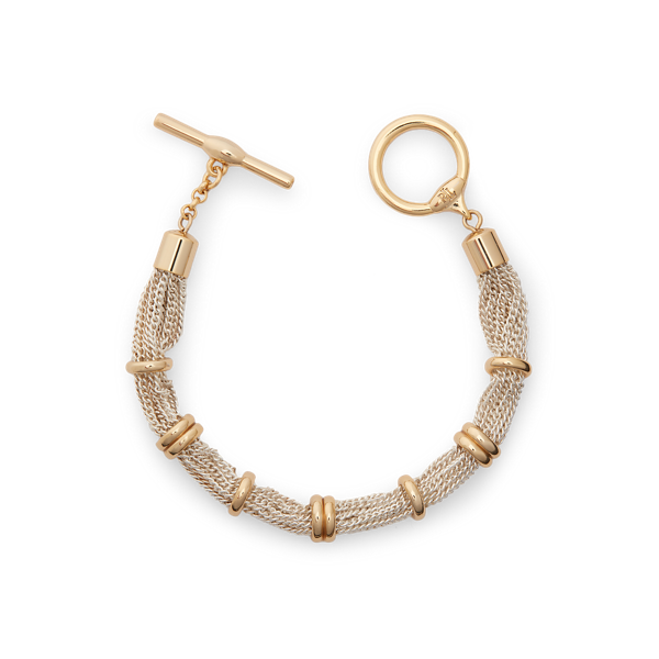 Bracelet à bâtonnet bicolore