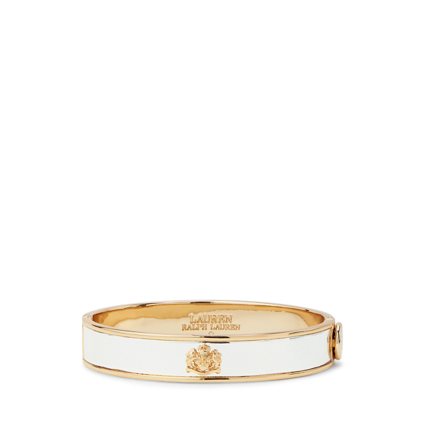 Bracelet écusson bicolore