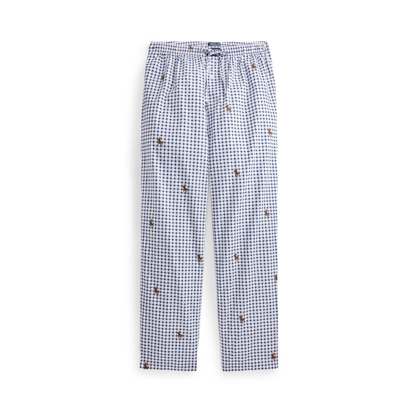 Pantalon de pyjama en sergé de coton