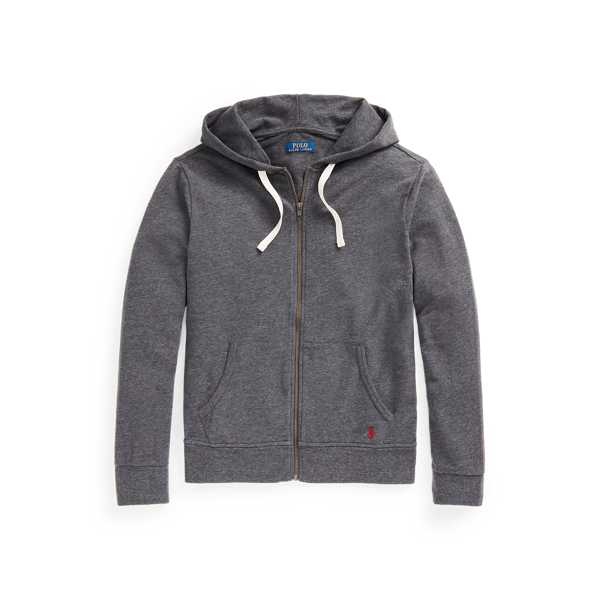 Sweat à capuche en coton éponge stretch