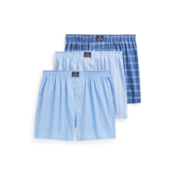 Lot de trois caleçons en coton