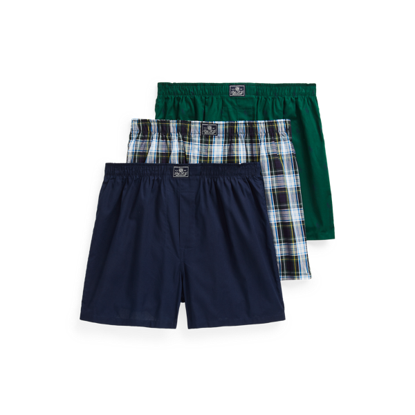 Lot de trois caleçons en coton