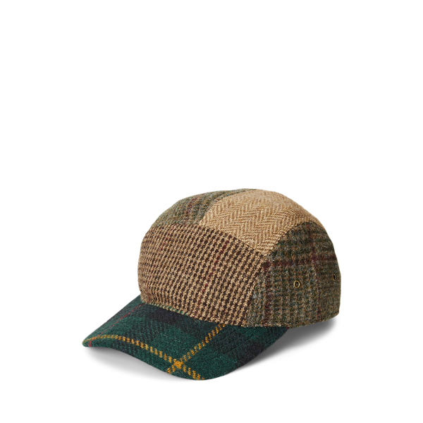 Polo Ralph Lauren Patchwork Tweed Five-Panel Cap 1