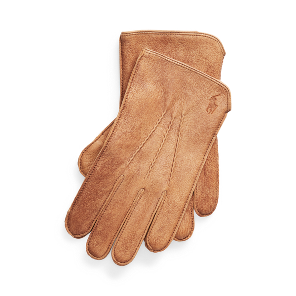 Polo Ralph Lauren Insulated Leather Touch Screen Gloves 1