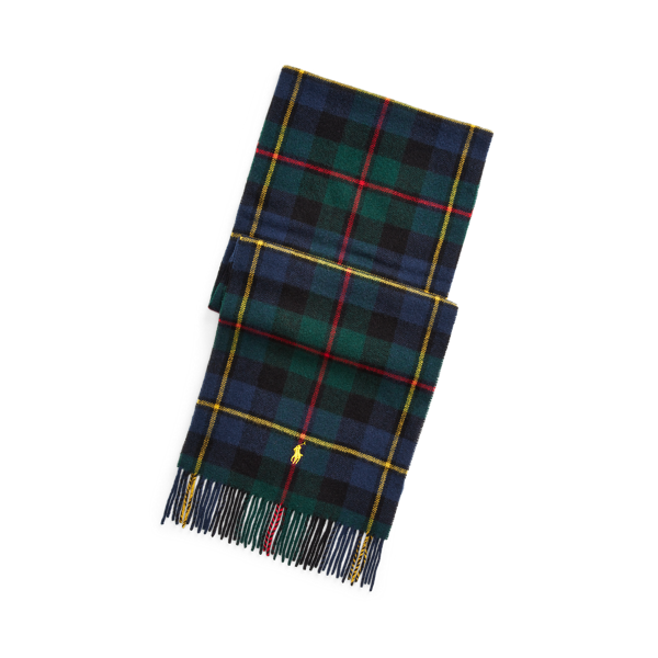 Écharpe en laine écossaise