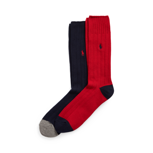 was heilig Ampère Geribbelde sokken van katoenmix, 2 paar voor Men | Ralph Lauren® NL