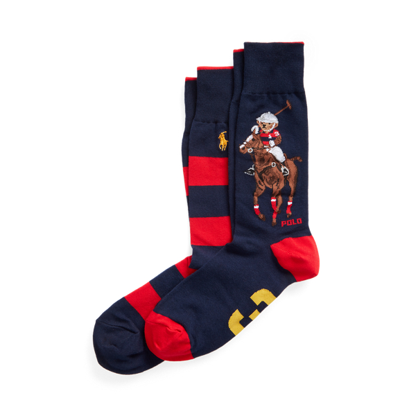 Polo Ralph Lauren 2 paires de chaussettes Polo Bear 1