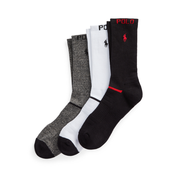 Polo Ralph Lauren Logo Crew Sock 3-Pack 1
