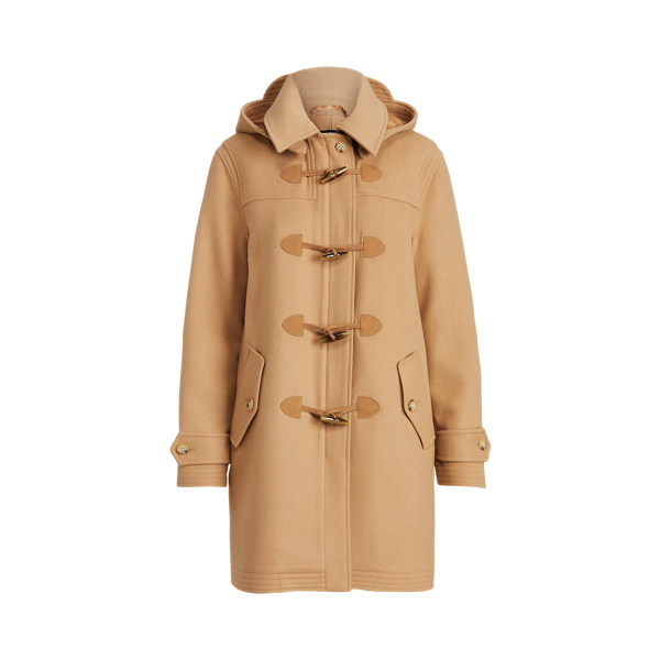 Manteau en sergé de laine