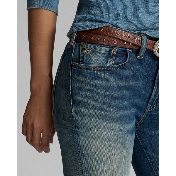 RRL Skinny jeans met stretch en hoge taille 6
