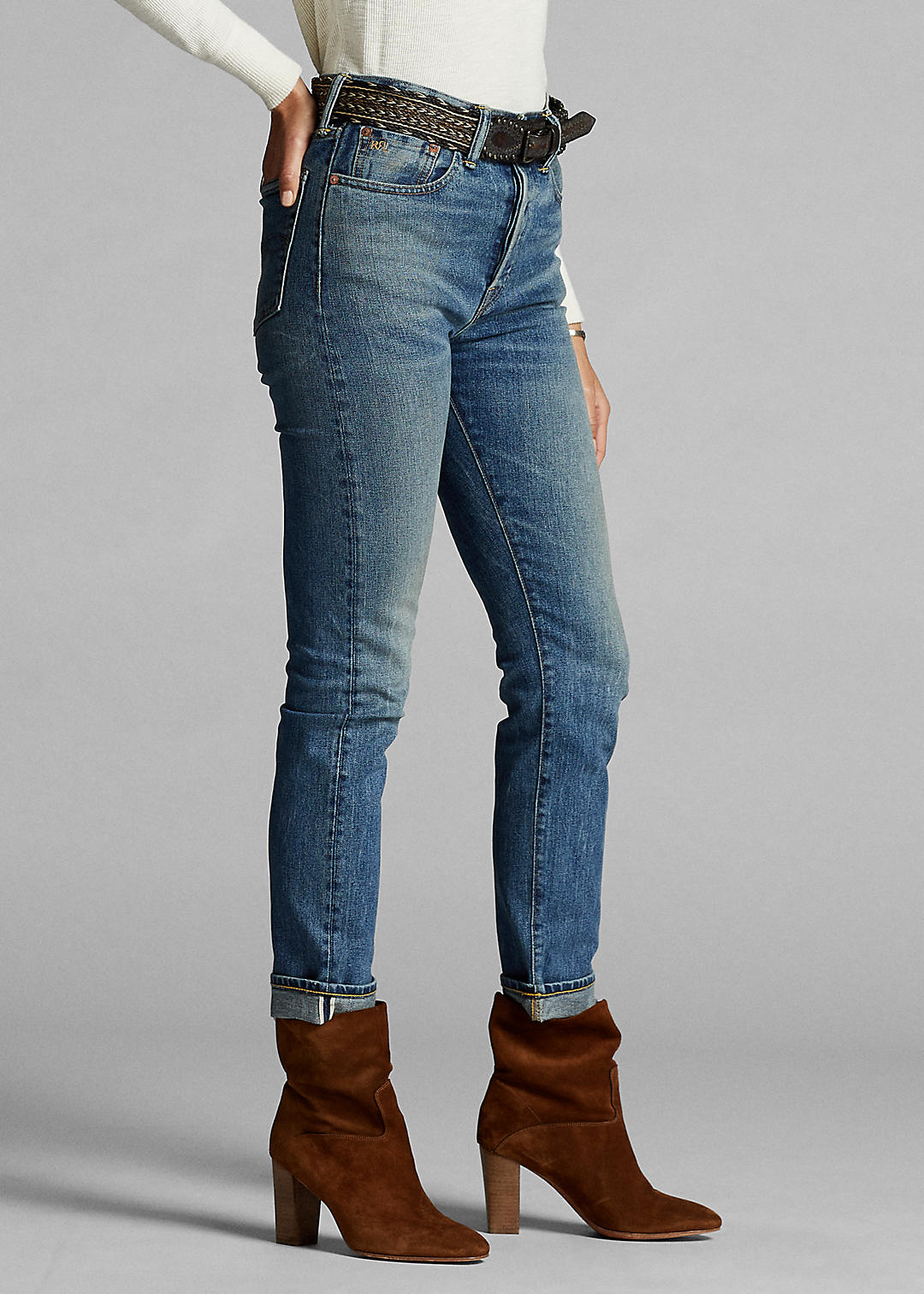 RRL Stretch Vintage Straight Fit Jean 4