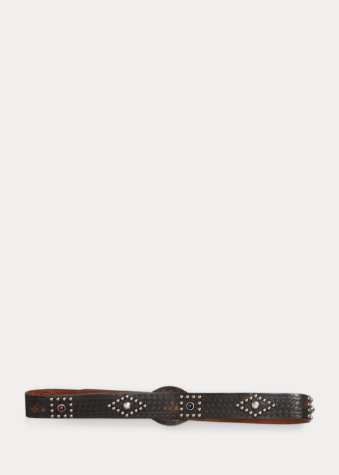 RRL Studded Leather Belt 3
