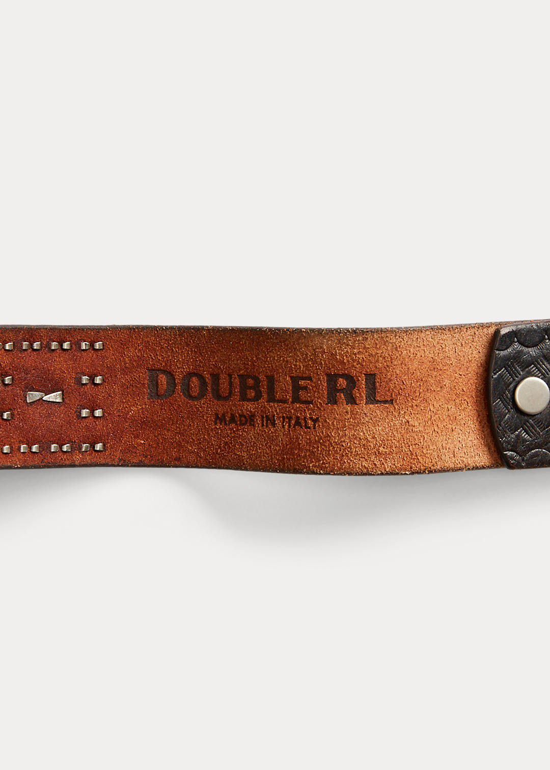 RRL Studded Leather Belt 5