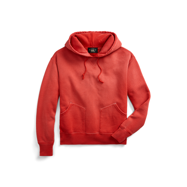 Sweat à capuche teint en pièce