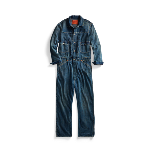 Combinaison denim indigo