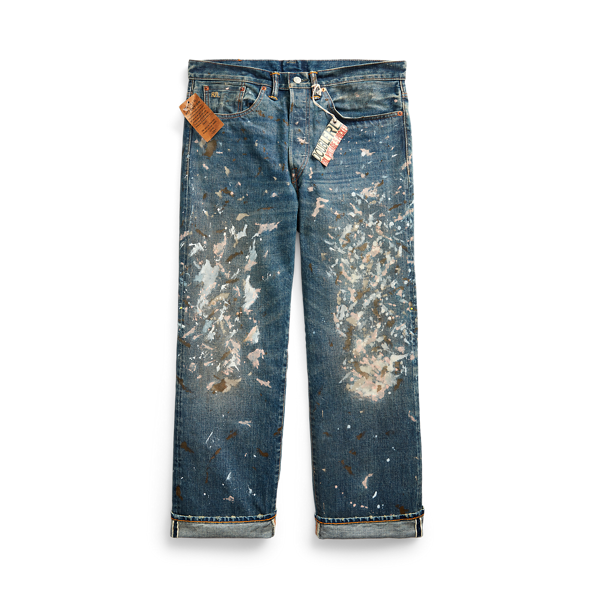 Jean vintage 5 poches en denim selvedge