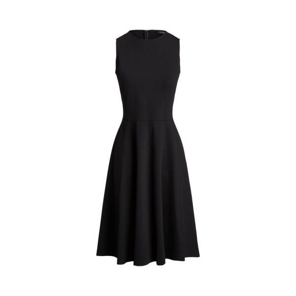 Vestido evasé Ponte