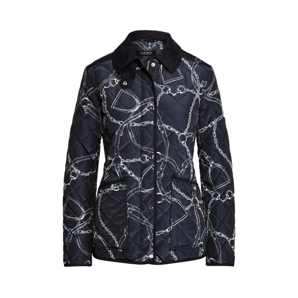 Veste matelassée à motif ceinture