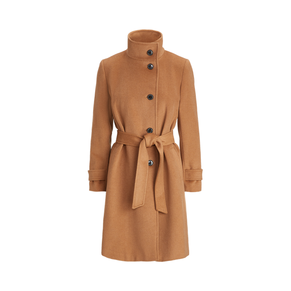 Manteau matelassé en laine mélangée