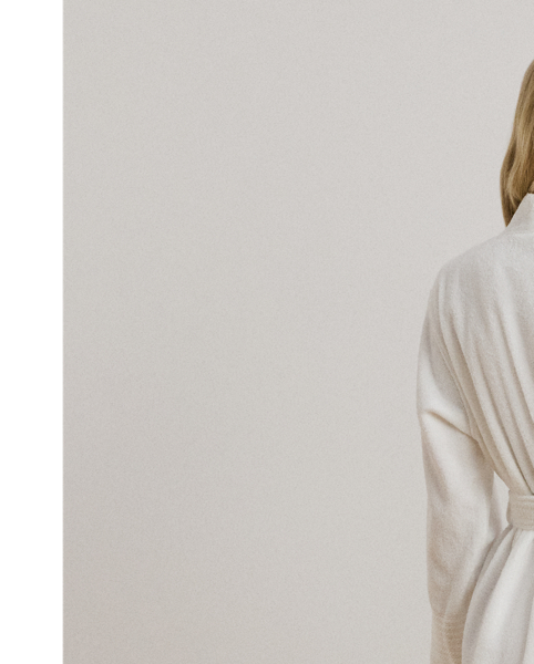 Cozy cotton terry and a wrap silhouette make this soft kimono-collar robe a layer you'll want to live in.