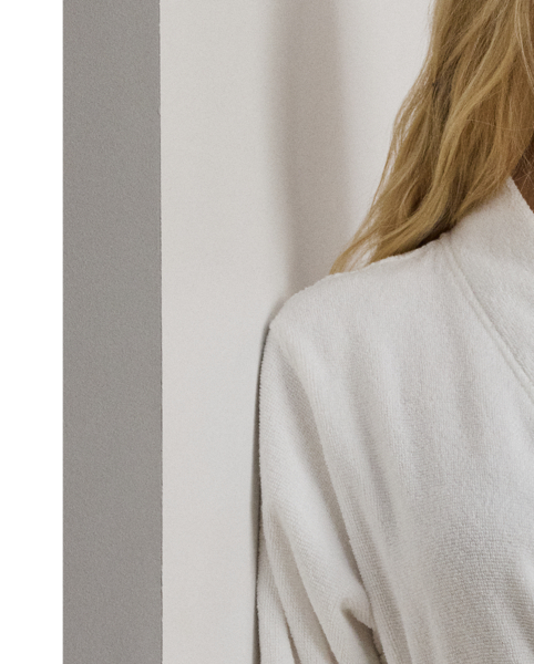 Cozy cotton terry and a wrap silhouette make this soft kimono-collar robe a layer you'll want to live in.