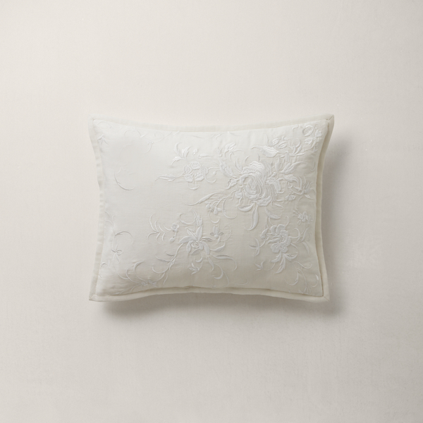 Ralph Lauren Blyth Throw Pillow In Parchment