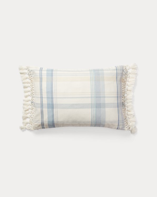 Ada Yarn-Dyed Check Throw Pillow