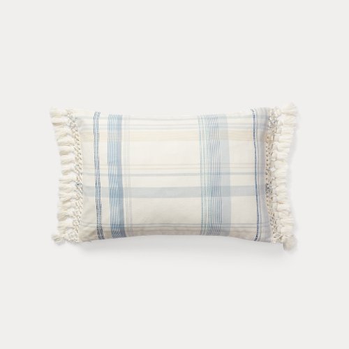 Ada Yarn-Dyed Check Throw Pillow