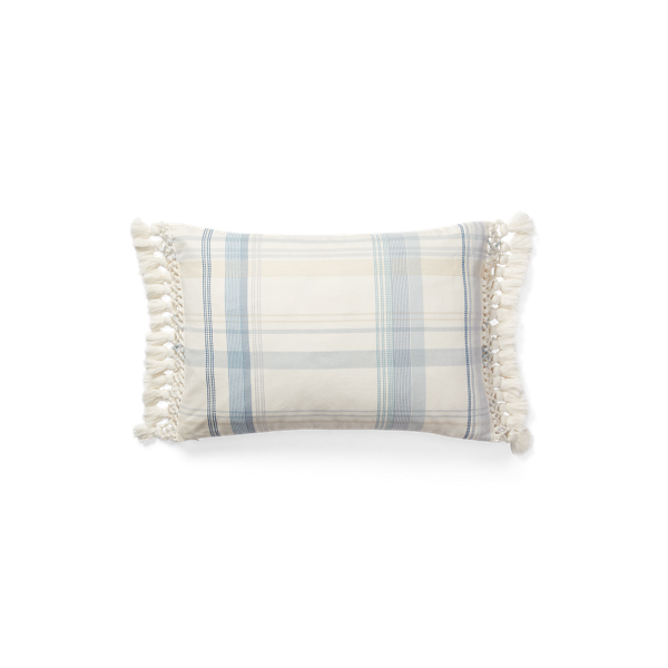 Ada Yarn-Dyed Check Throw Pillow