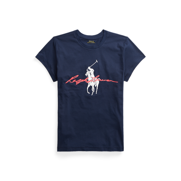 T-shirt graphique jersey de coton