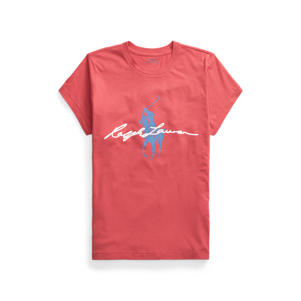 T-shirt graphique jersey de coton