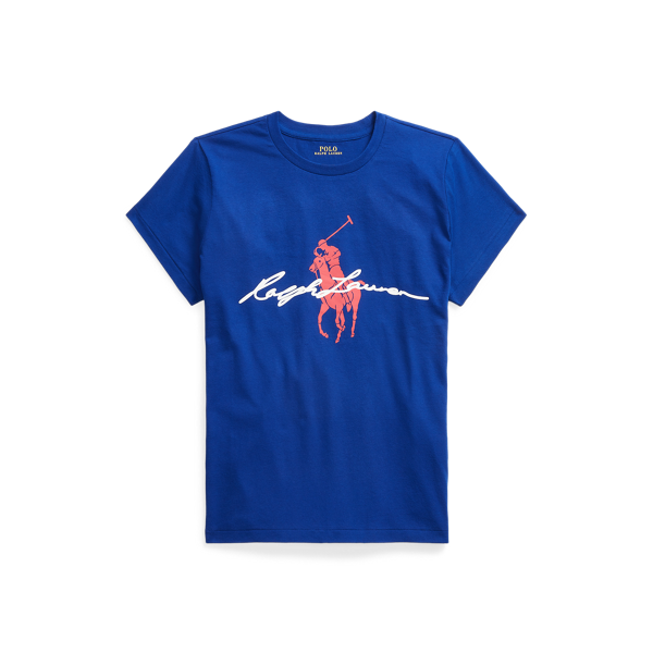 T-shirt graphique jersey de coton