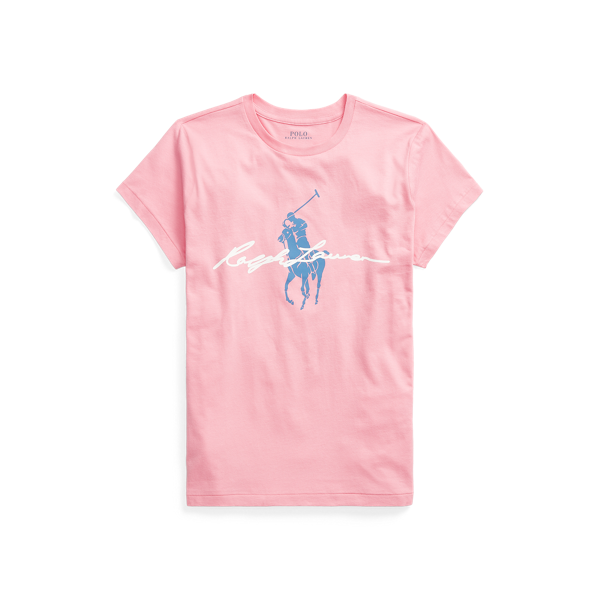 T-shirt graphique jersey de coton