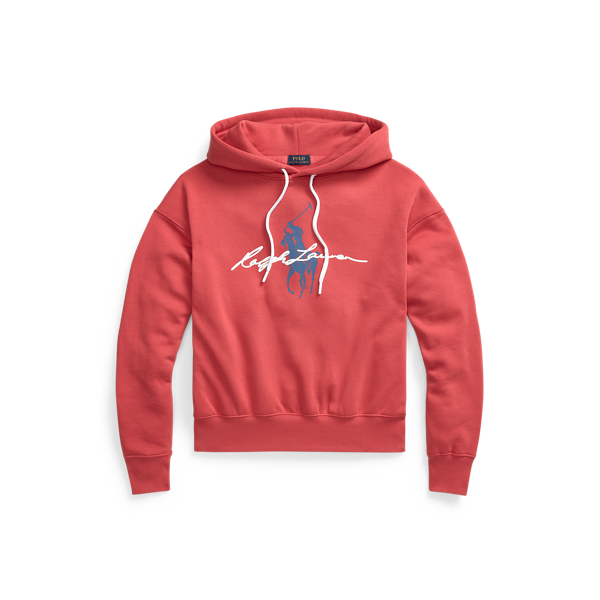 Sweat à capuche graphique molleton