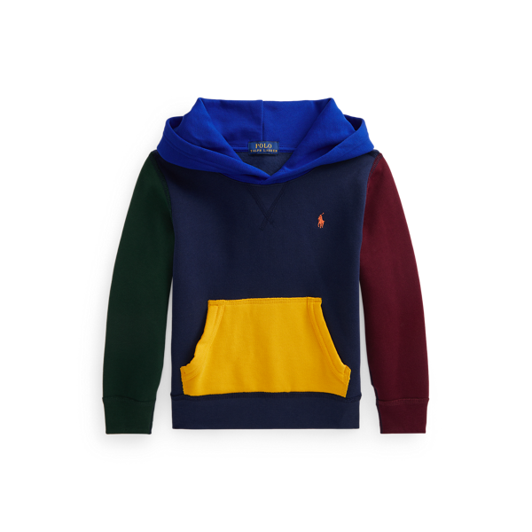 Sweat à capuche en color-block