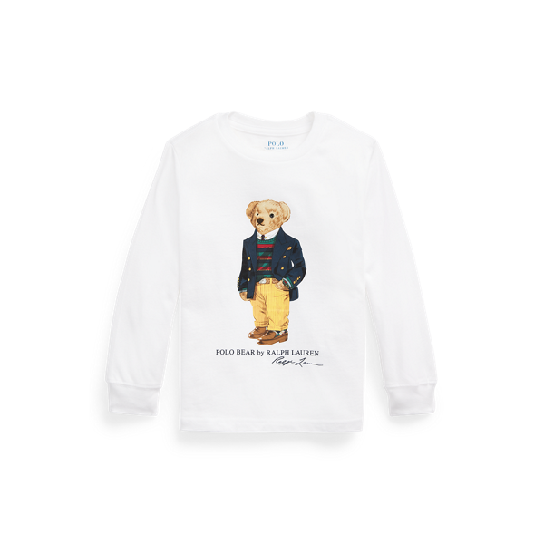 T-shirt Polo Bear jersey de coton